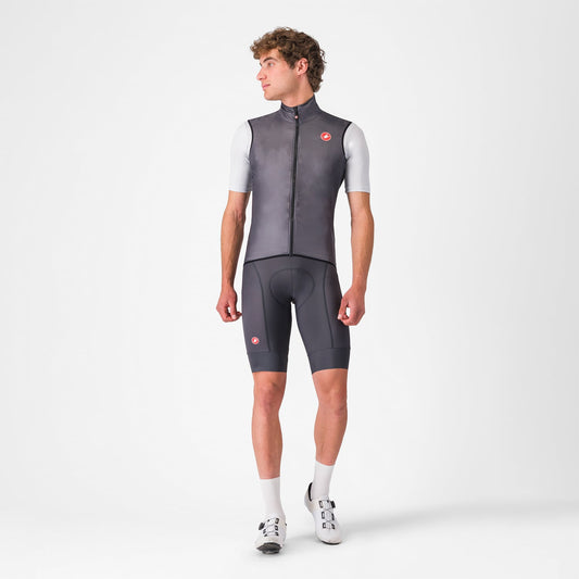 CASTELLI ARIA Chaqueta sin mangas Gris oscuro