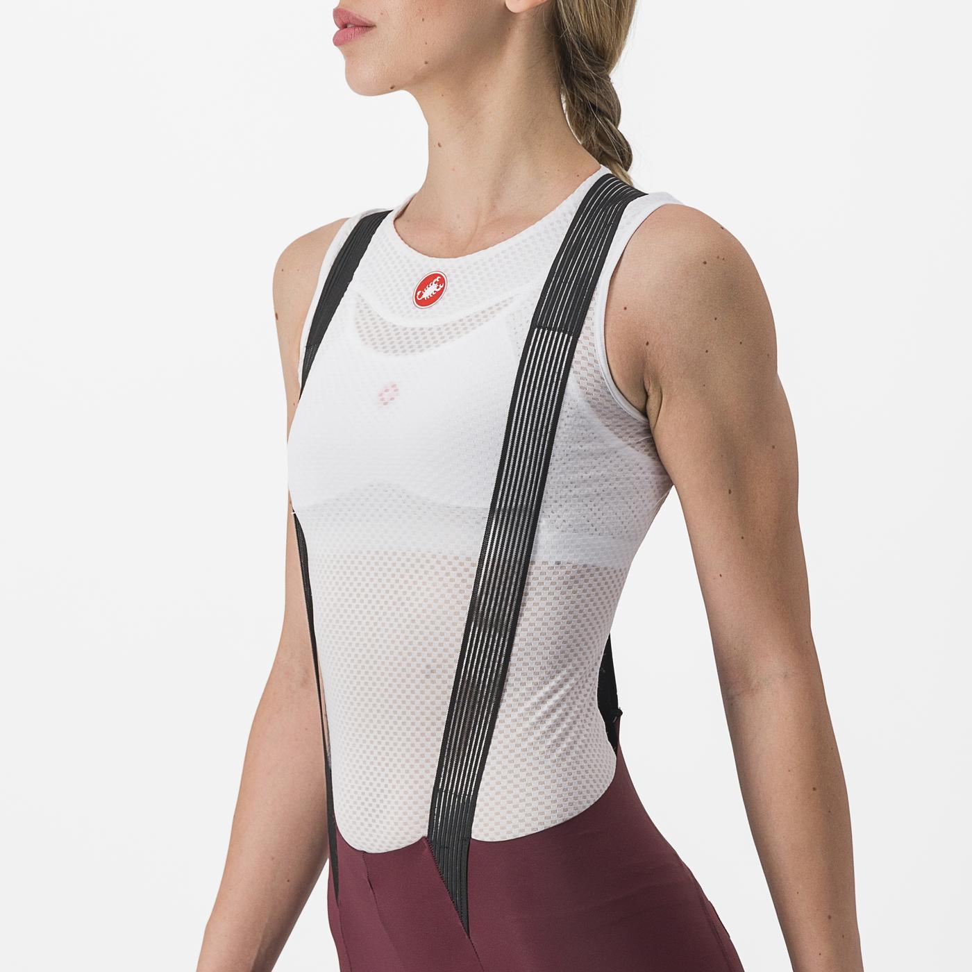CASTELLI FREE AERO RC W Tirantes Mujer Burdeos