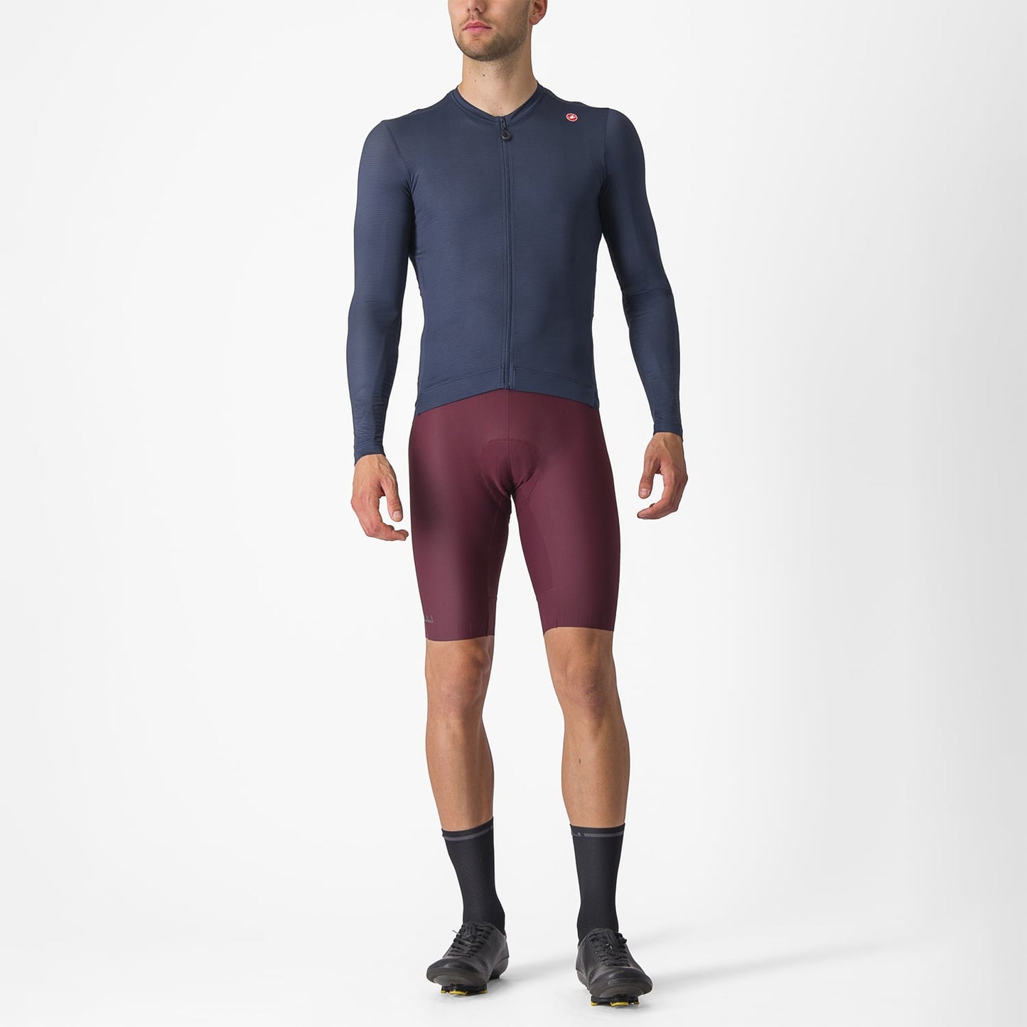 CASTELLI ESPRESSO Maillot de manga larga Azul marino 2025