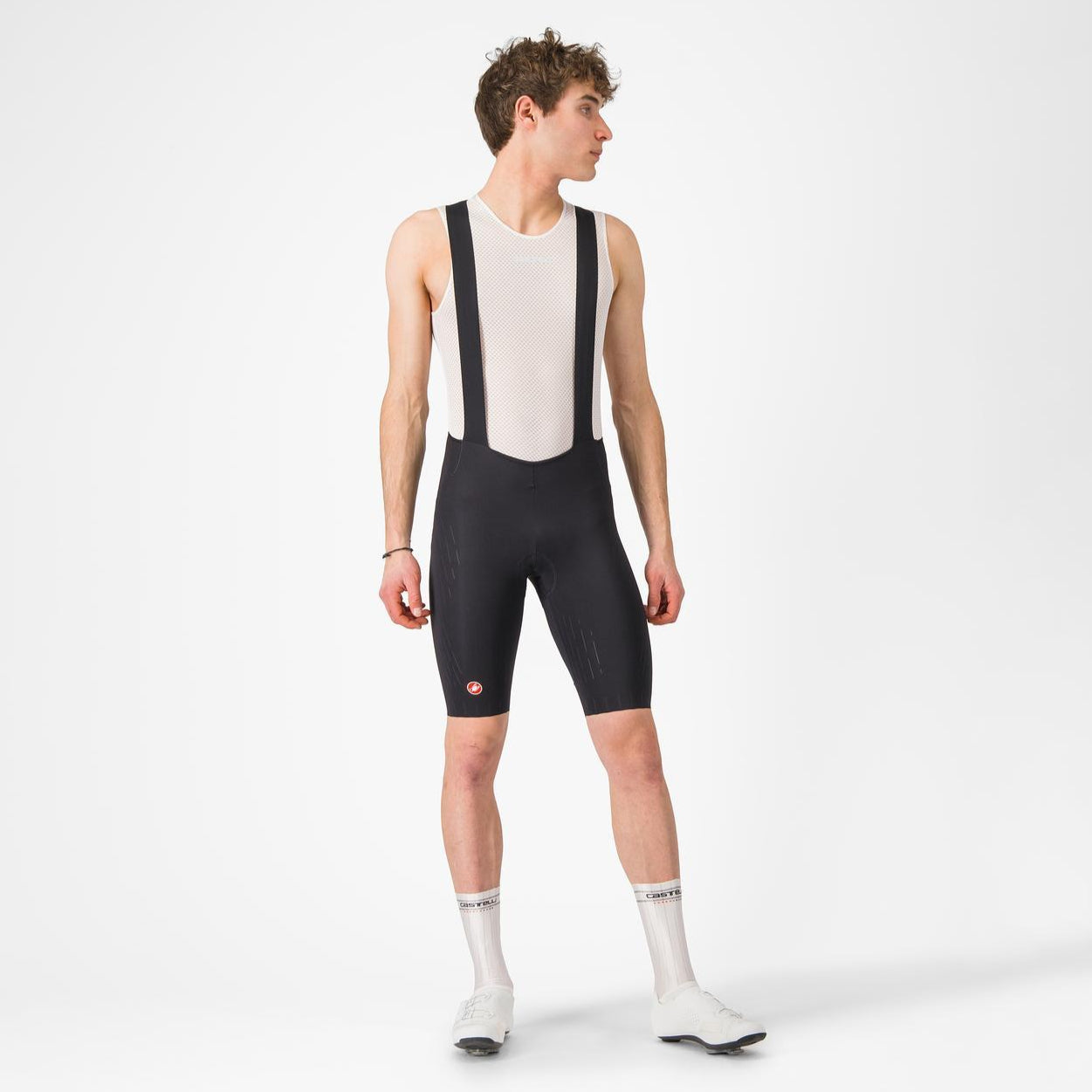 CASTELLI FREE AERO RACE S Culotte con tirantes Negro