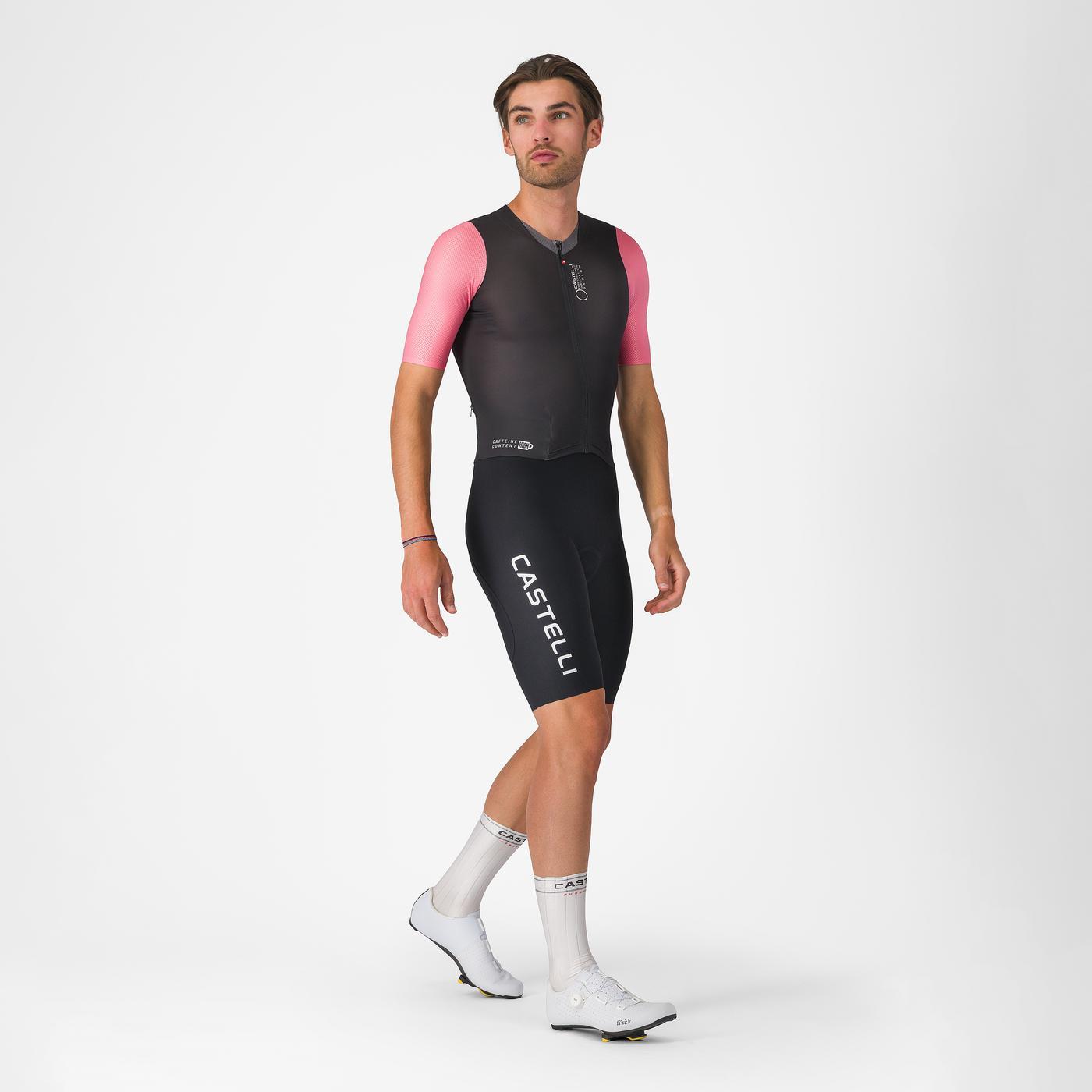 CASTELLI Mono SATURDAY MORNING Negro/Rosa