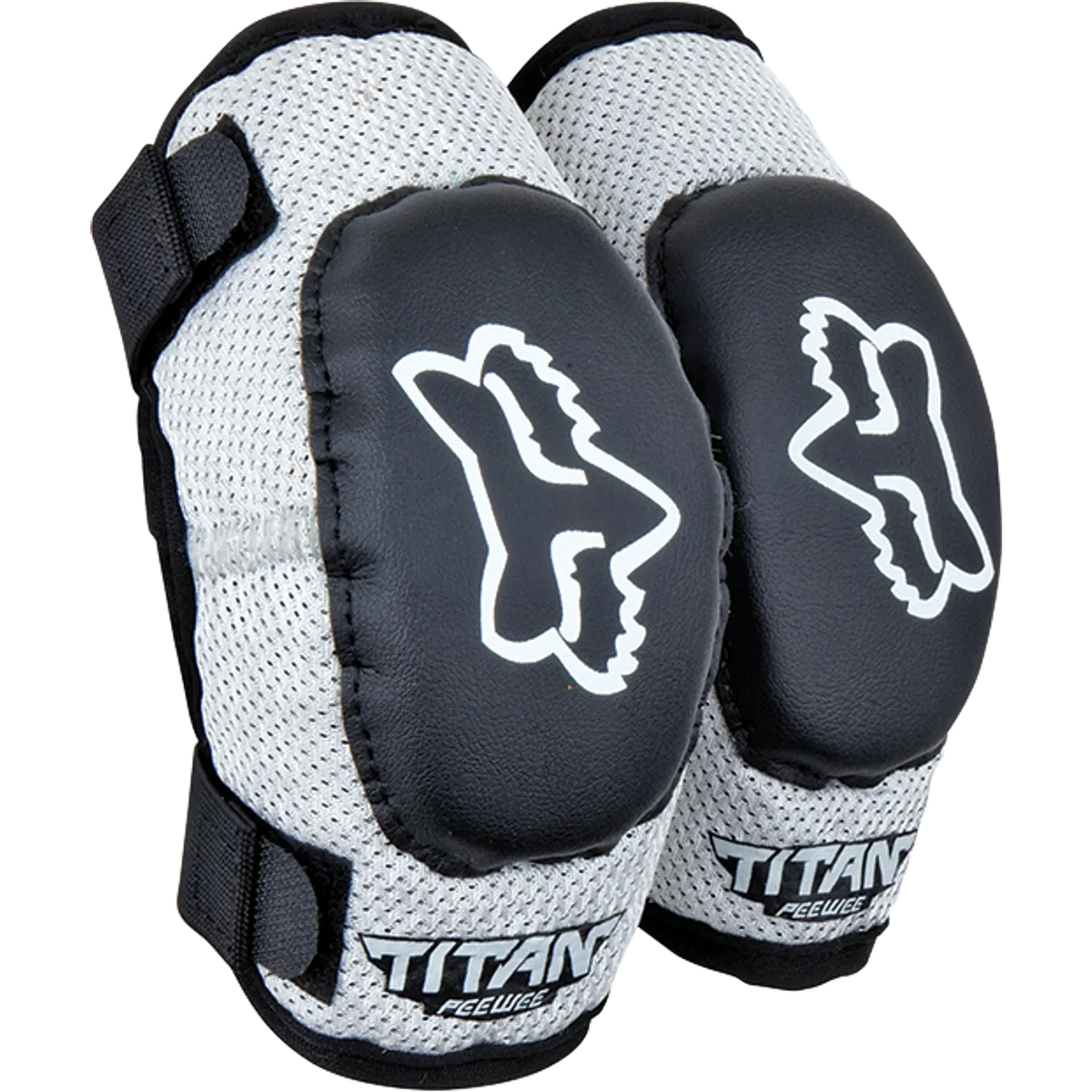 Coderas FOX PEEWEE TITAN Junior Negro/Plata