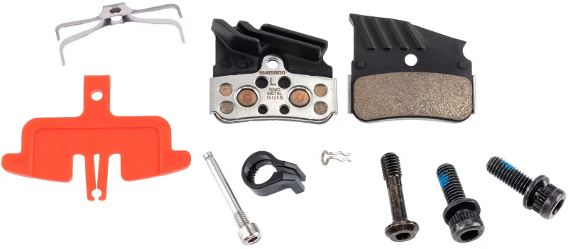 Pinza de freno SHIMANO CUES BR-U8020 4 pistones Post Mount pastillas metálicas
