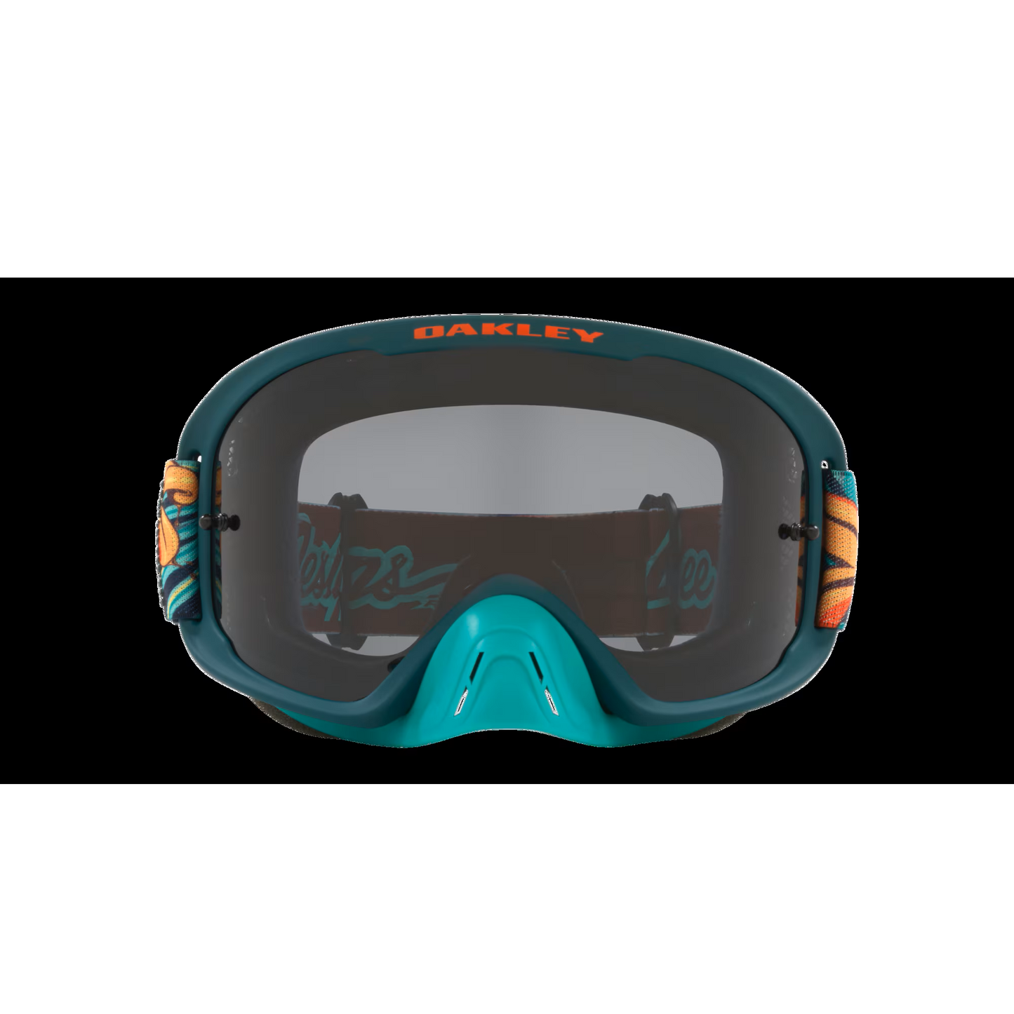 Máscara OAKLEY O FRAME 2.0 MTB TLD Pantalla Verde Gris Oscuro