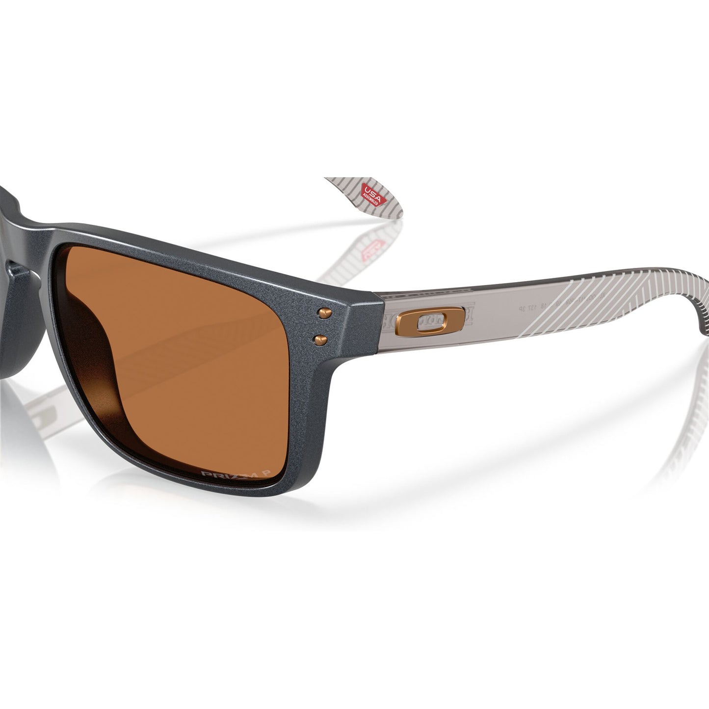Máscara OAKLEY HOLBROOK XL Azul Acero Prizm Bronce Polarizada