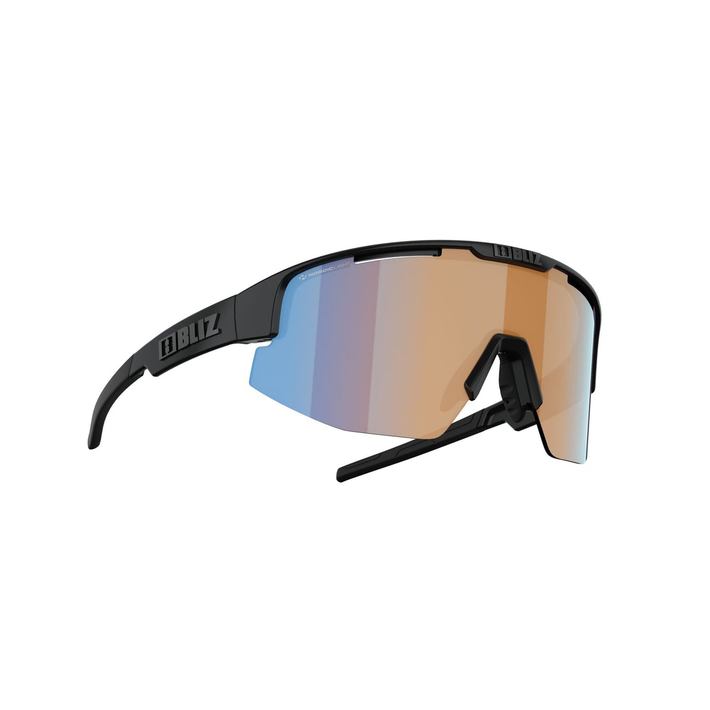 BLIZ MATRIX SMALL Gafas de sol Negro Mate Lente Naranja