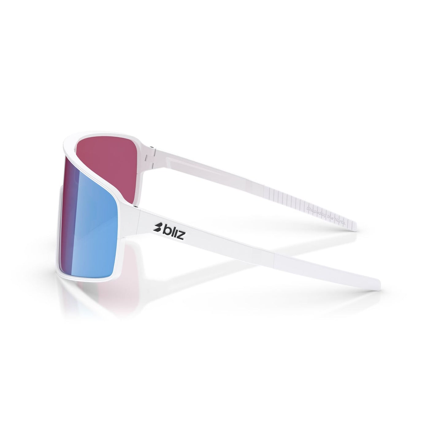 Gafas BLIZ P001 Pantalla Blanca Rosa Violeta Azul Espejo