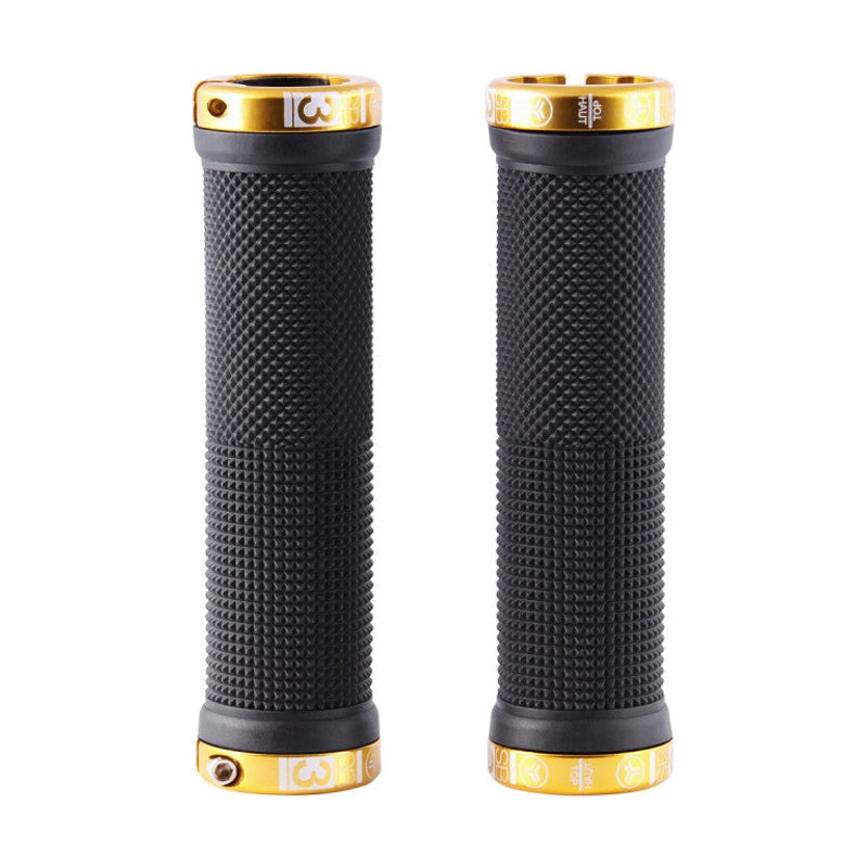 Grips SB3 KHEOPS Lock-On 129 mm Negro/Oro