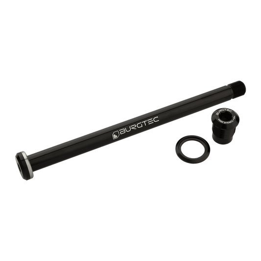 BURGTEC Eje de rueda trasera 174mm para cuadro Yeti Negro