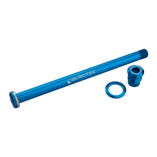 BURGTEC Eje de Rueda Trasera 174mm para Cuadro Yeti Azul Oscuro