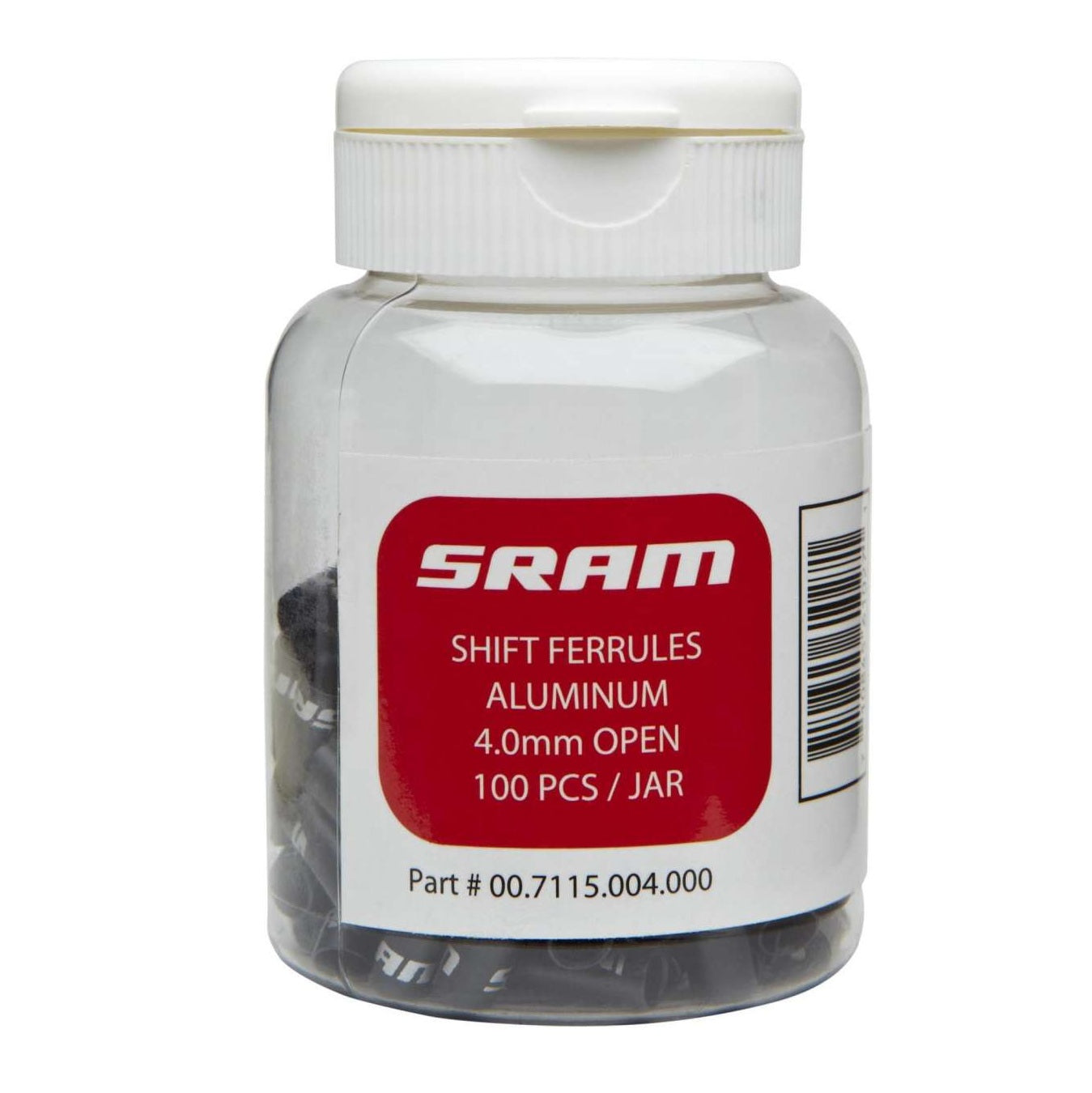 Tapa final SRAM para caja de desviador abierta de 4,0 mm (paquete de 100)