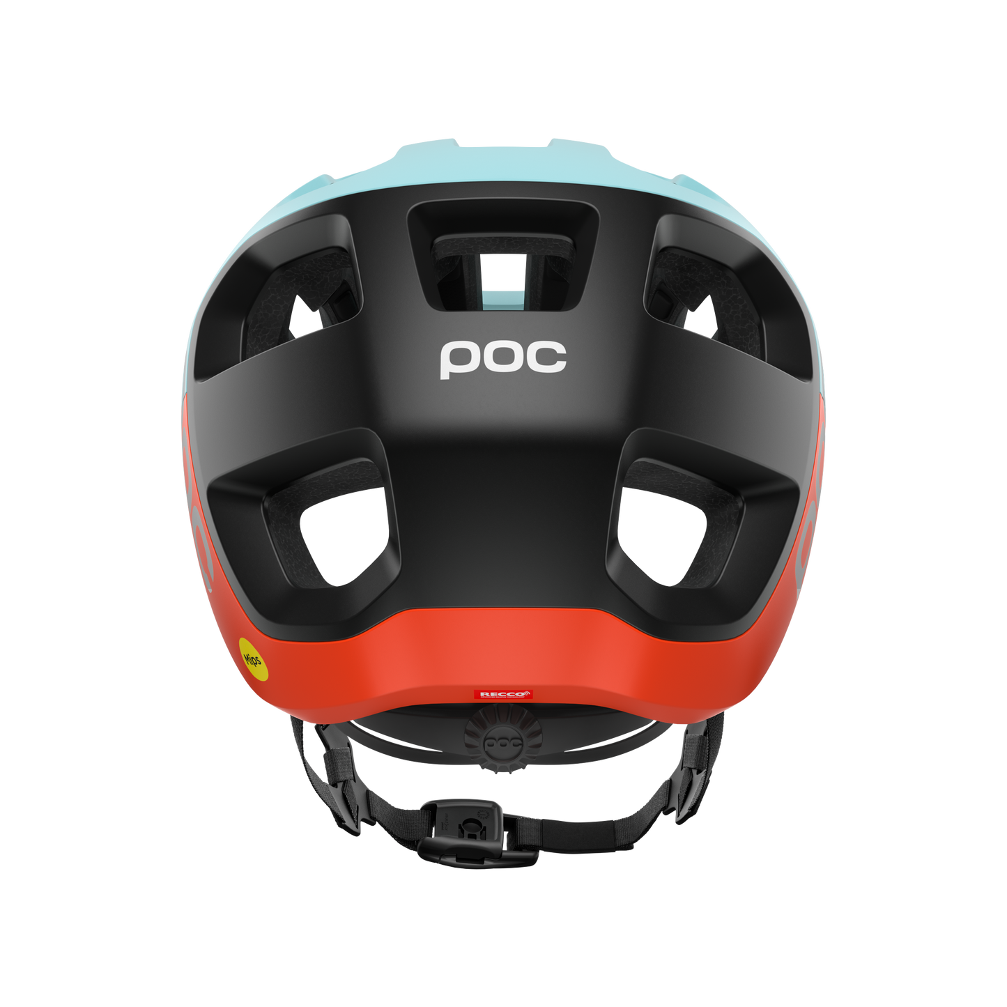 Casco MTB POC CULARIS Azul/Naranja Mate