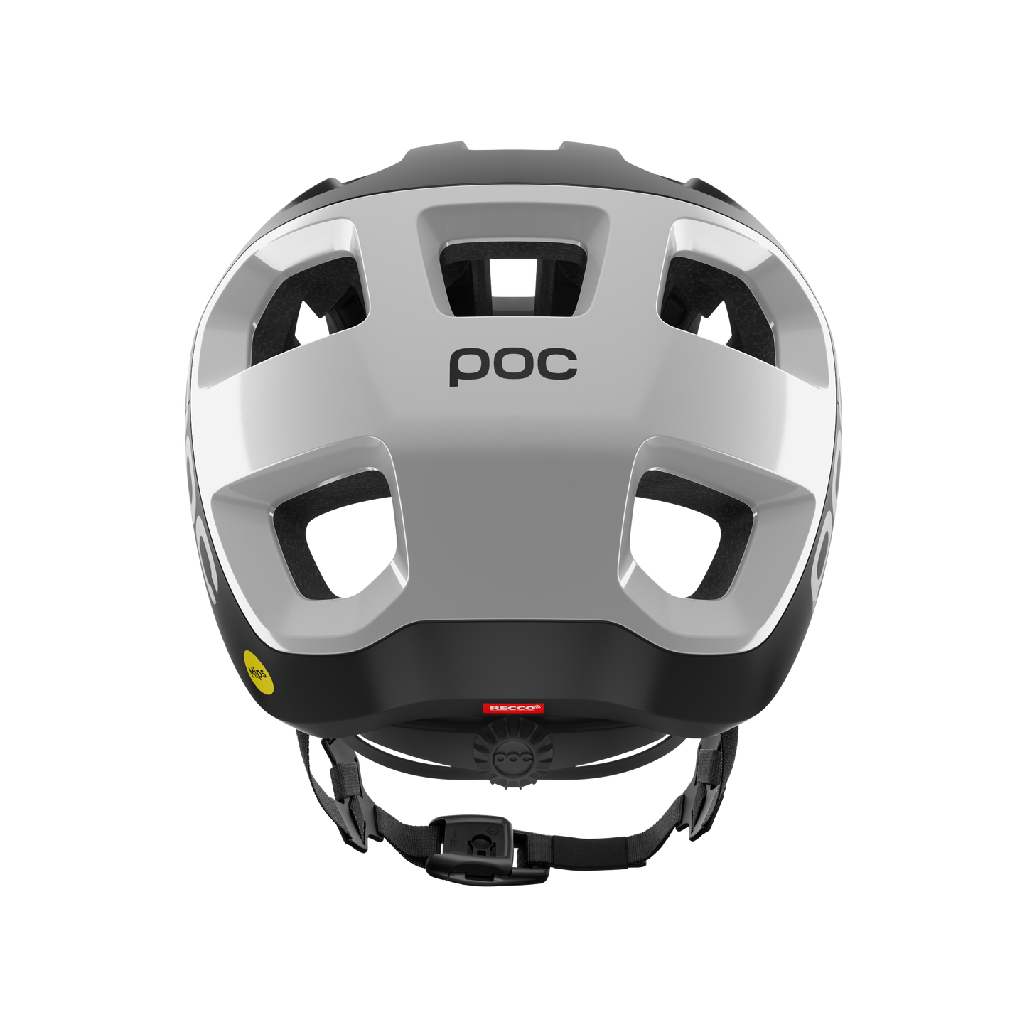 Casco MTB POC CULARIS Negro/Blanco Logo Mate