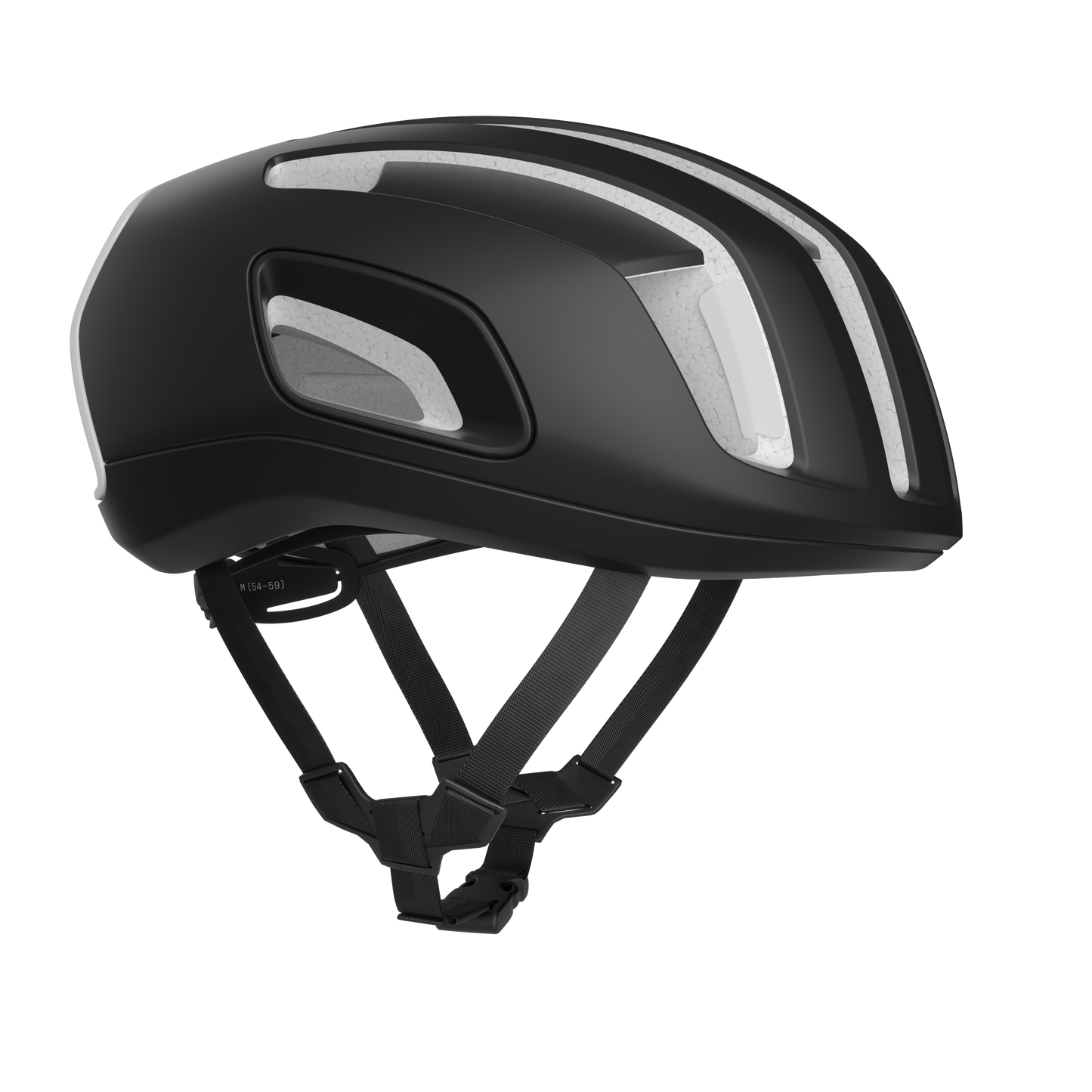 Casco de carretera POC CYTAL MIPS Negro mate/Blanco mate