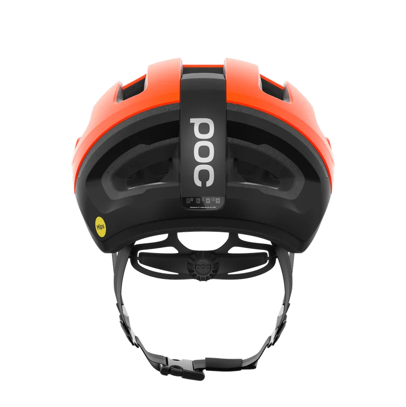 Casco de carretera POC OMNE BEACON MIPS Naranja/Negro Mate