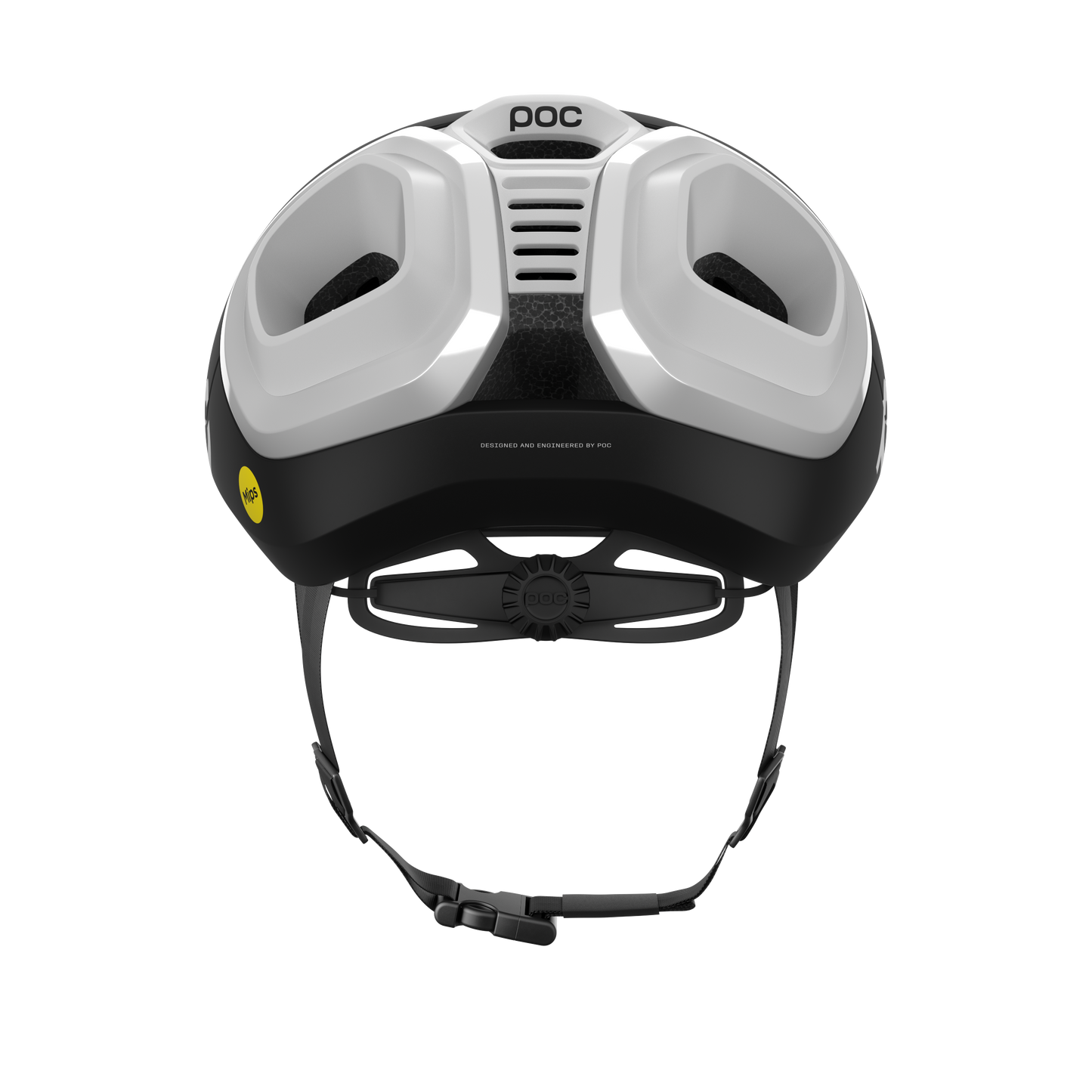 Casco de carretera POC AMIDAL MIPS Negro Mate/Blanco