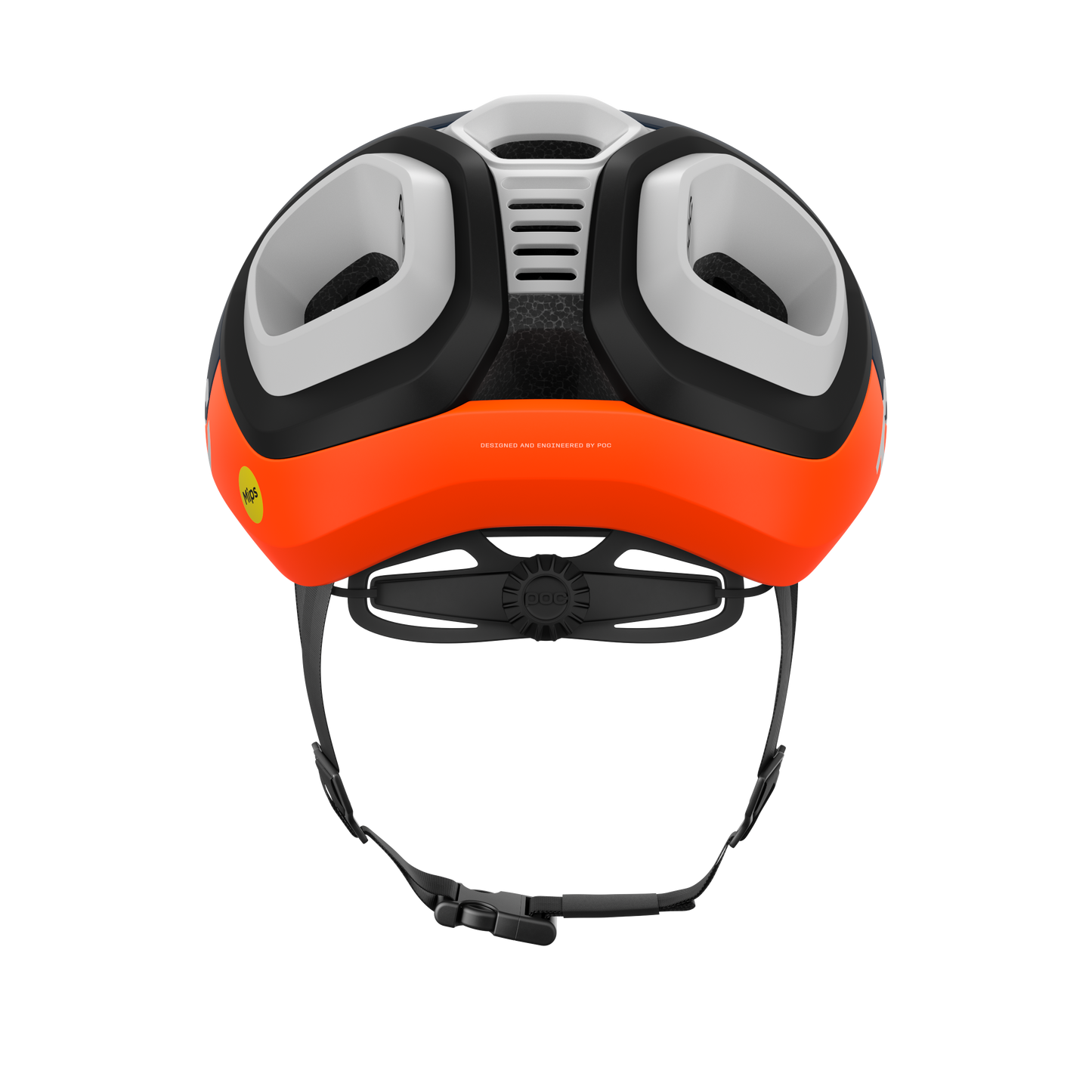 Casco de Carretera POC AMIDAL Marino/Naranja/Blanco Mate