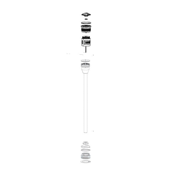 Kit completo de muelle neumático SOLO AIR ROCKSHOX de 150 mm para ruedas de 27,5"/29" #11.4018.010.229