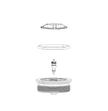 Tapa completa de cámara de neumático ROCKSHOX ZEB 38mm A1 (2021+)