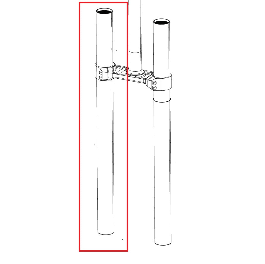 Pitón recto para horquilla ROCKSHOX BOXXER D1 (2024+)