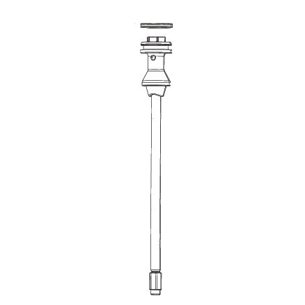Kit de eje neumático DEBONAIR ROCKSHOX 150 mm-27,5"/29" (38 mm) para DOMAIN B1+ (2022+) #11.4018.111.015