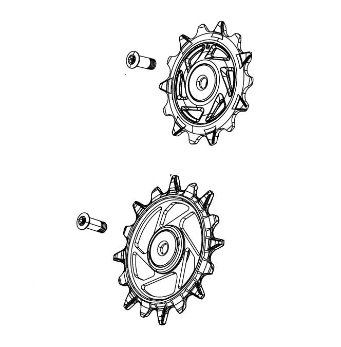SRAM X0/GX T-TYPE EAGLE AXS / RIVAL XPLR E1 12 Speed Rear Derailleur Cages