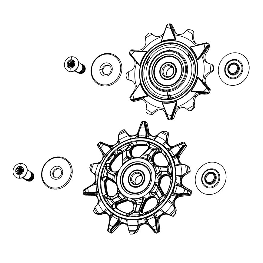 Cambio SRAM XX DH T-TYPE EAGLE AXS 7 Velocidades