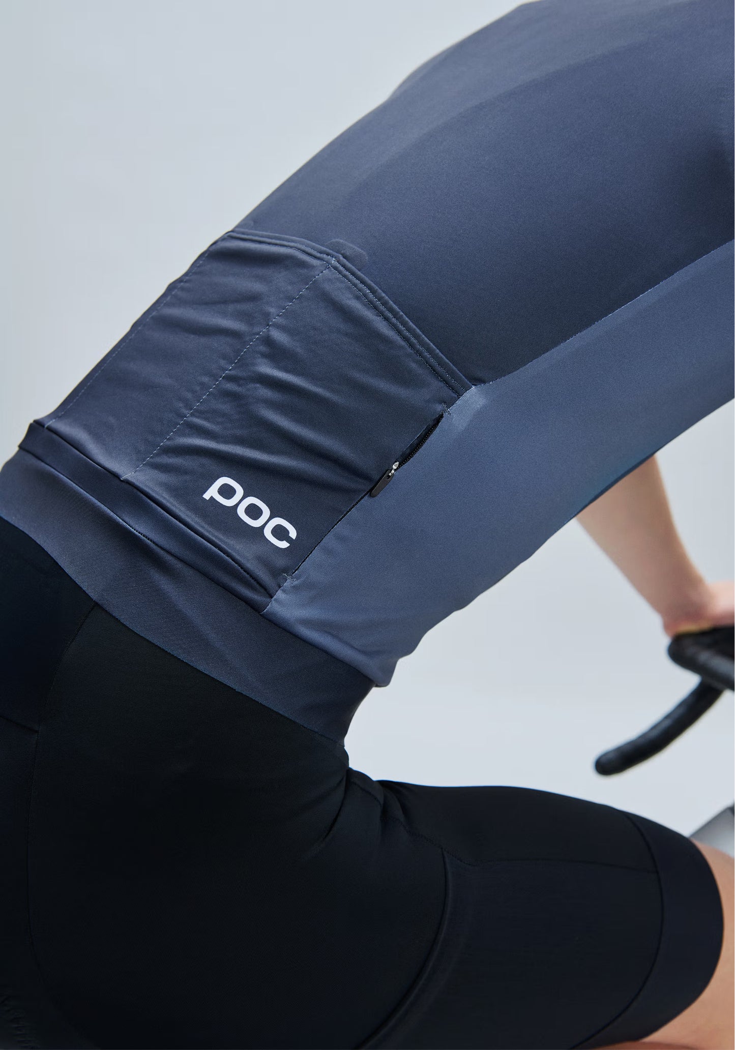 Maillot de manga corta POC CADENCE Azul marino