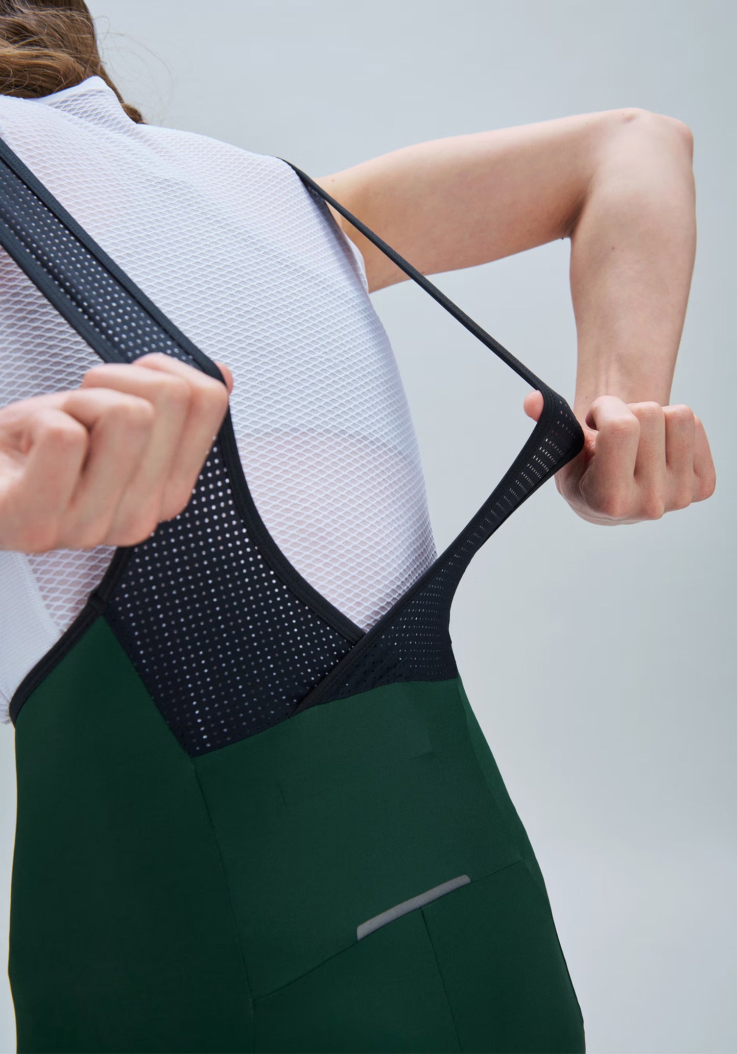 Culotte con tirantes POC CADENCE Verde, Mujer