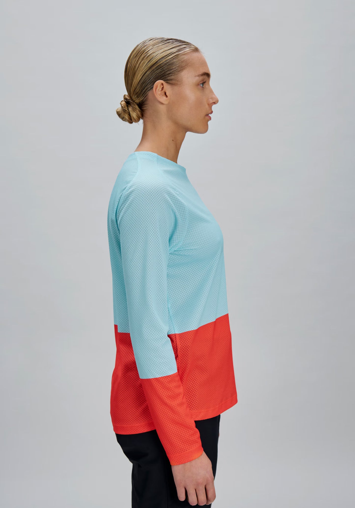 Maillot de manga larga POC MOTION AIR Azul/Naranja, Mujer