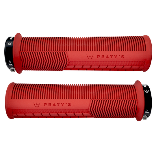 PEATY'S MONARCH MUSHROOM Grips Rojo