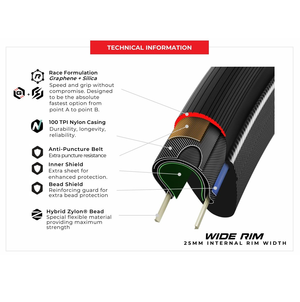 Neumático VITTORIA Corsa N.EXT 700x29c TLR llanta ancha G2.0 Tubeless Ready Soft Q2 2025