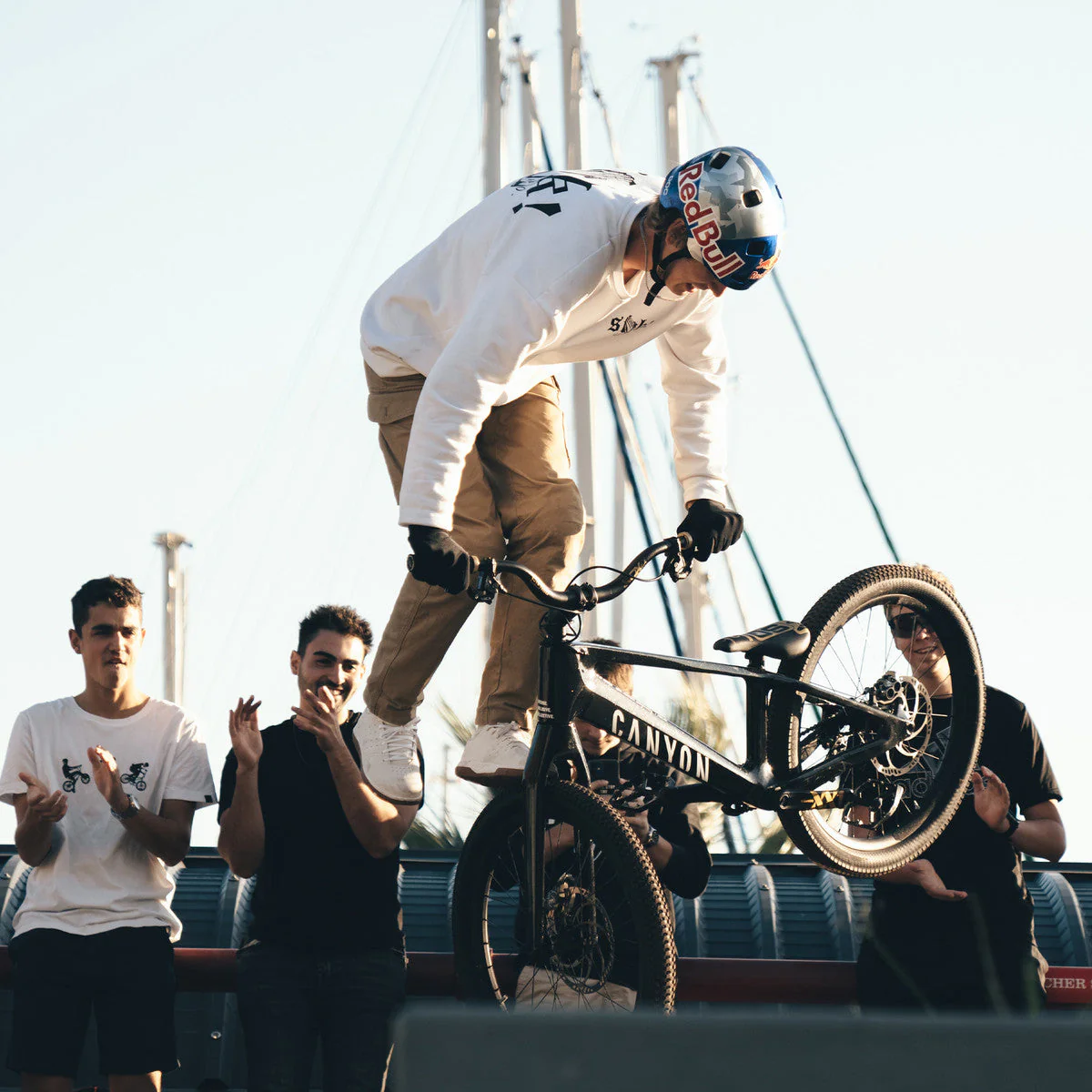 CRANKBROTHERS STAMP STREET FABIO WIBMER FLAT Zapatillas MTB blancas