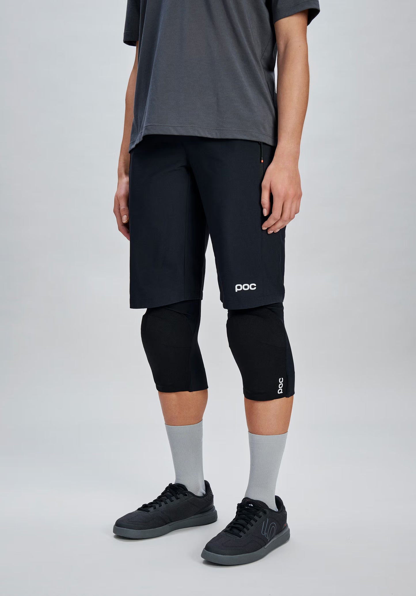 Pantalón Corto POC MOTION Negro, Mujer