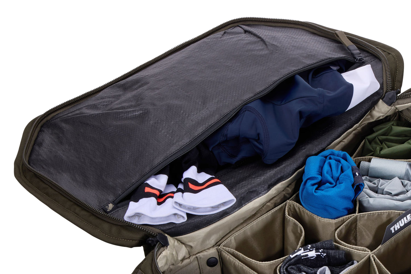 Bolsa de viaje THULE ROUNDTRIP 55 L Caqui