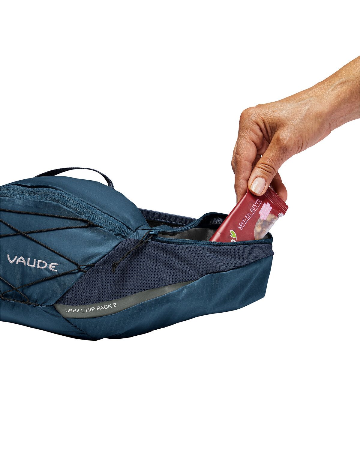VAUDE UPHILL HIP PACK Bolsa Banana 2 L Azul Báltico