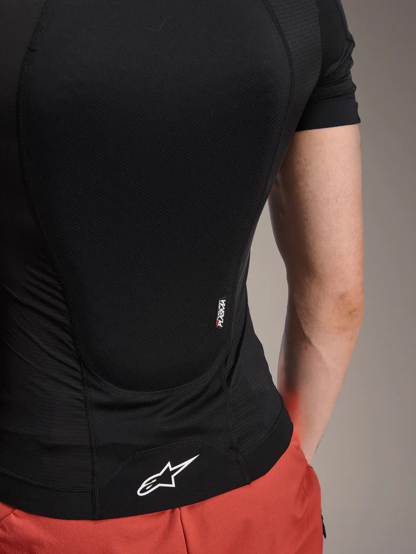 Chaleco de protección de manga corta ALPINESTARS A-MOTION PLASMA Negro/Camuflaje