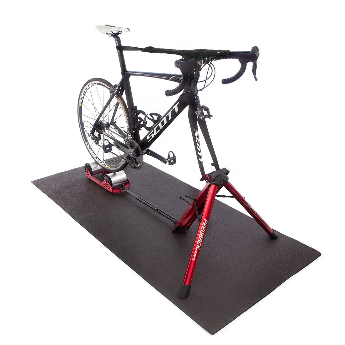Alfombrilla de entrenamiento para bicicleta estática FEEDBACK SPORTS