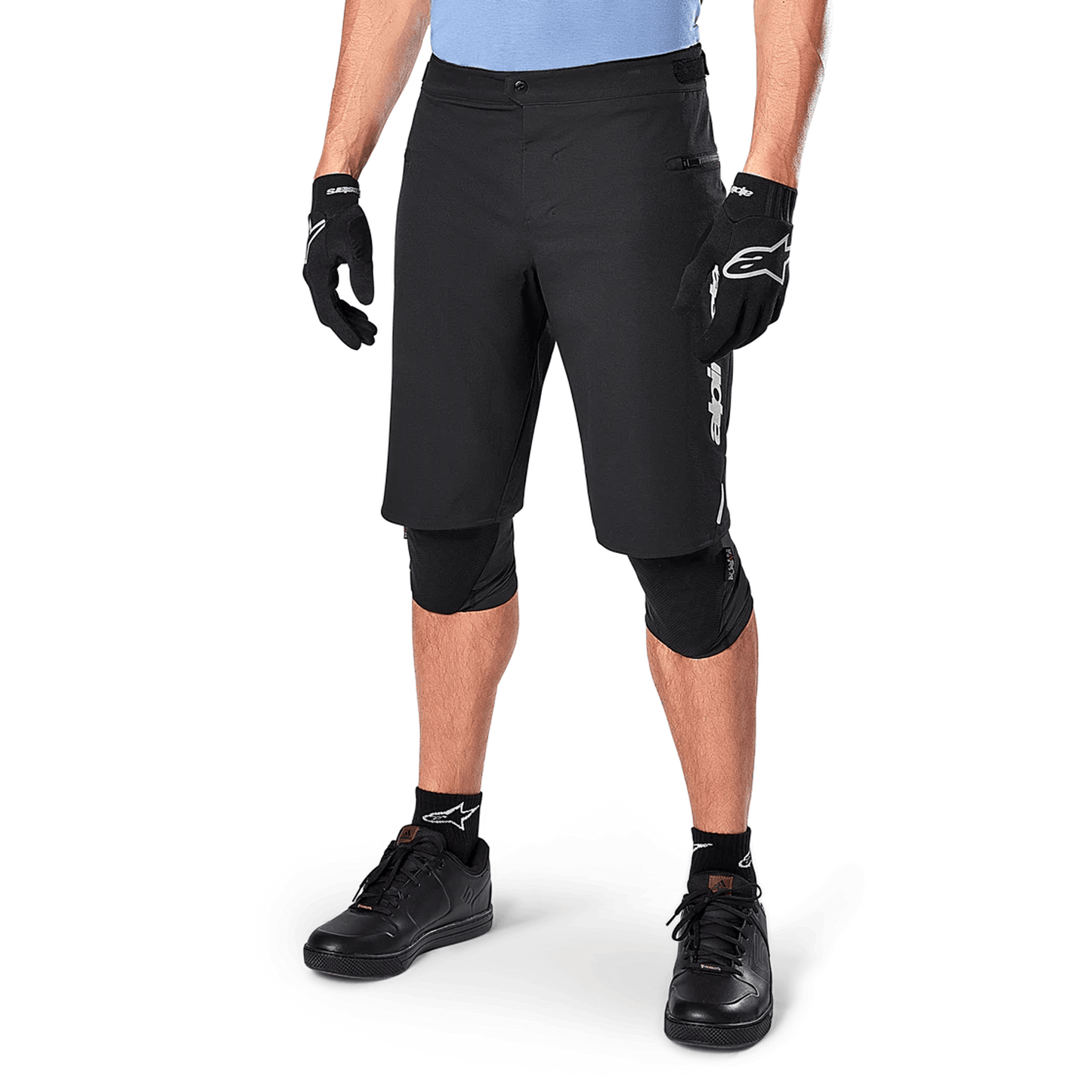 Pantalón Corto ALPINESTARS A-DURA ELITE Negro