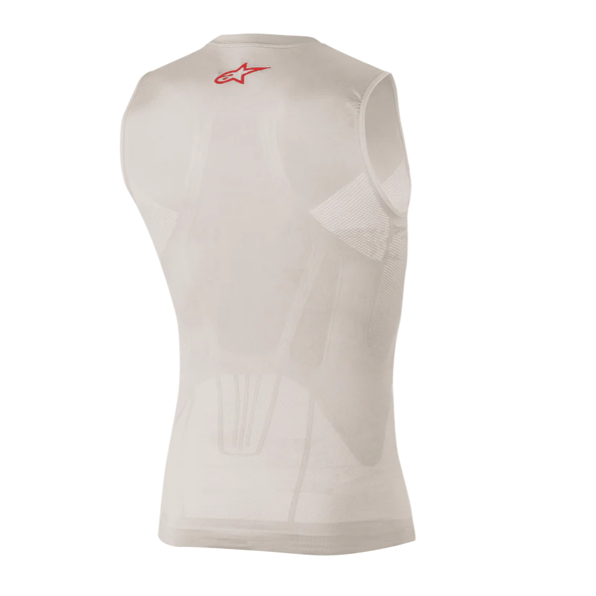 ALPINESTARS TECH TANK SUMMER Ropa interior sin mangas Gris/Rojo