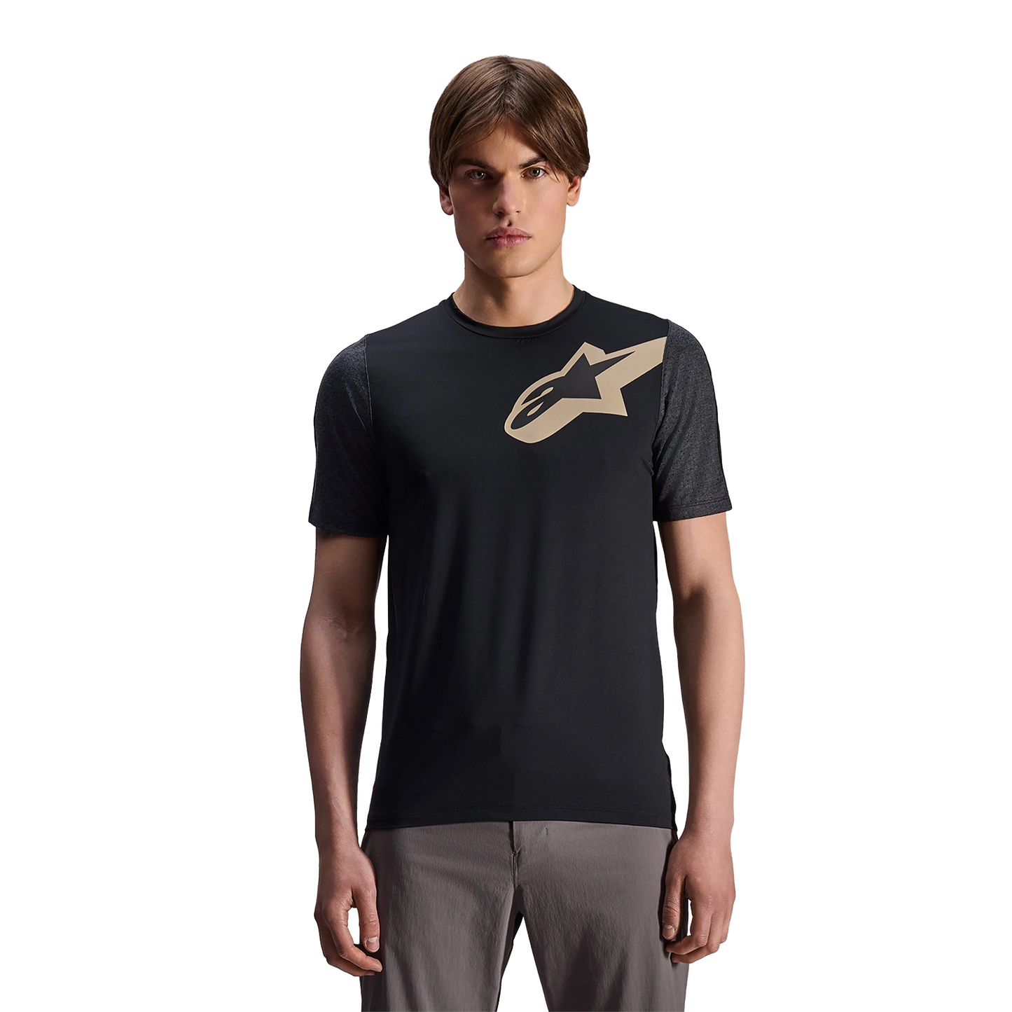 Maillot manga corta ALPINESTARS A-DURA LIPAN Negro