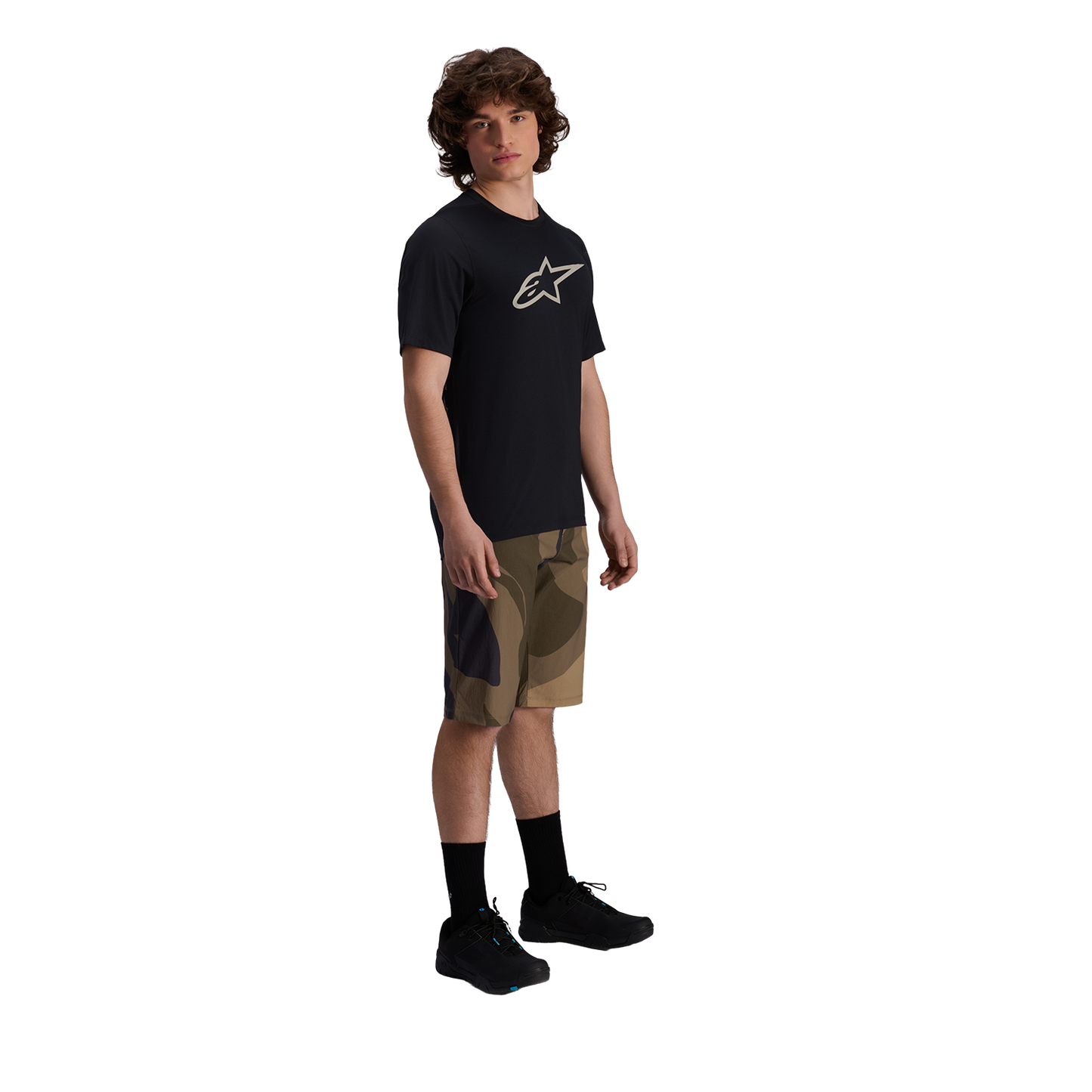 Maillot manga corta ALPINESTARS A-DURA ASTAR Negro