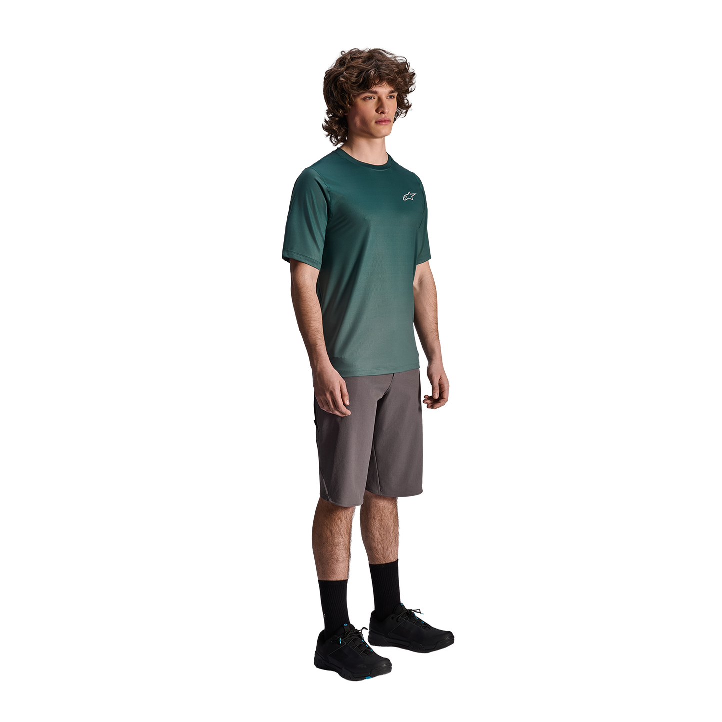 Maillot manga corta ALPINESTARS A-DURA RISE Verde