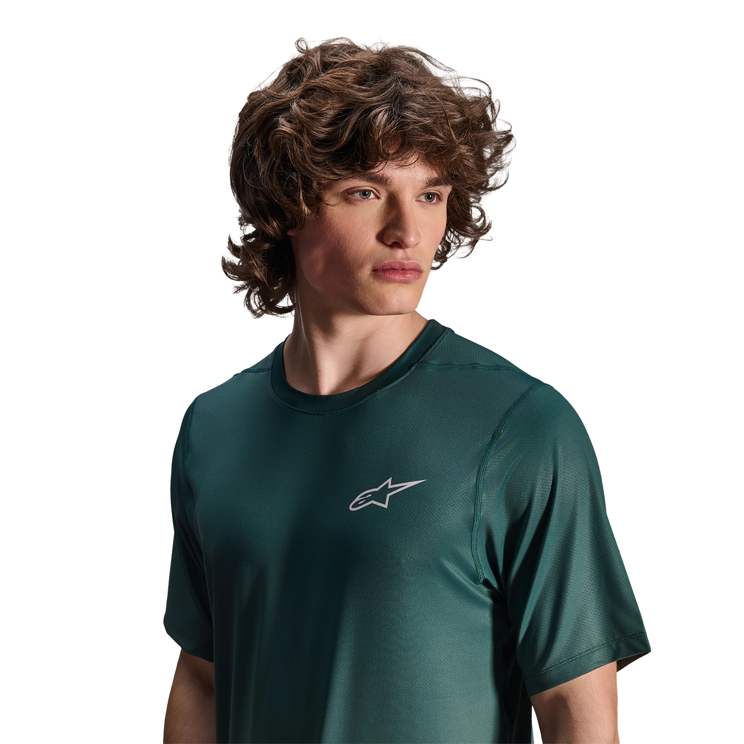 Maillot manga corta ALPINESTARS A-DURA RISE Verde