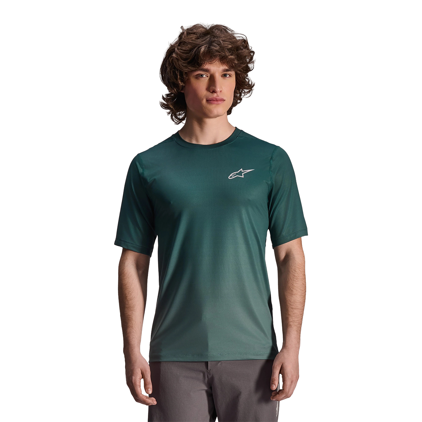 Maillot manga corta ALPINESTARS A-DURA RISE Verde