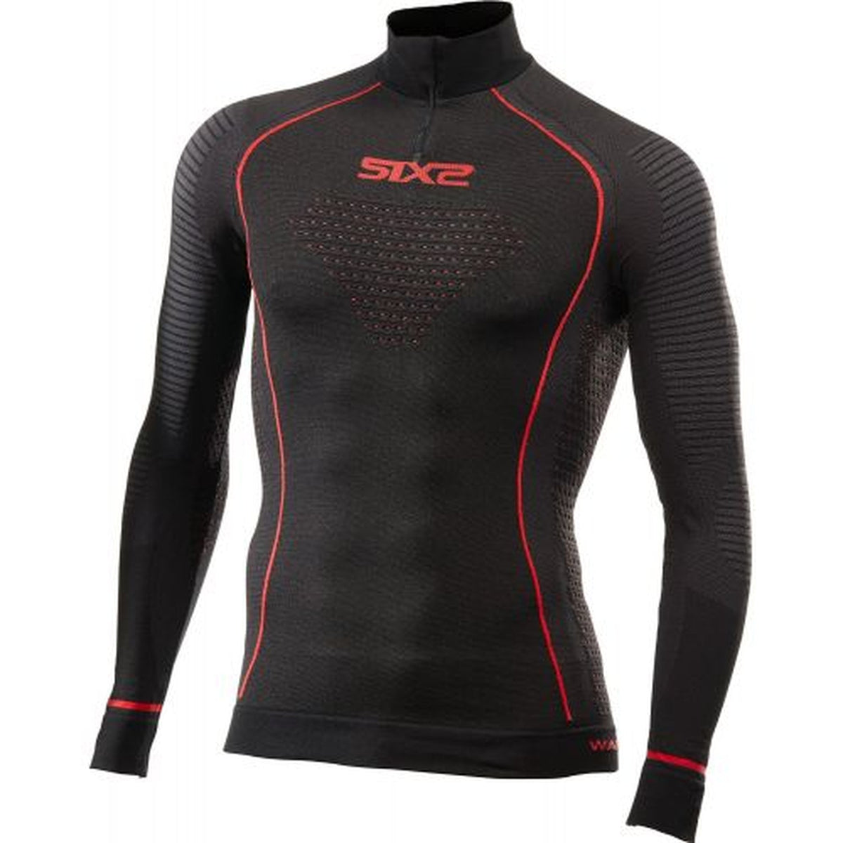 Ropa Interior SIXS TS13W CU Manga Larga Negro Carbono