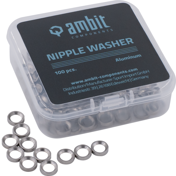 Arandelas para cabecillas de radios AMBIT REALM (x100)