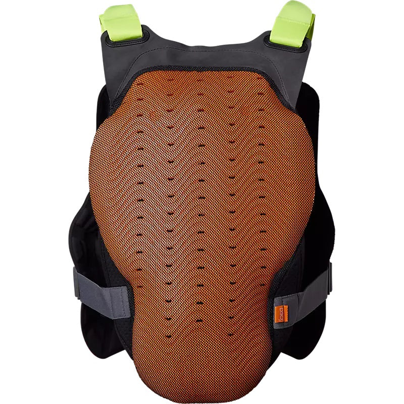 Peto protector FOX RACEFRAME IMPACT SB D3O Negro/Amarillo