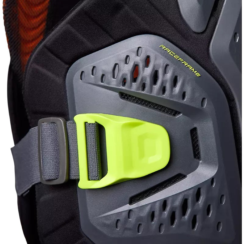 Peto protector FOX RACEFRAME IMPACT SB D3O Negro/Amarillo