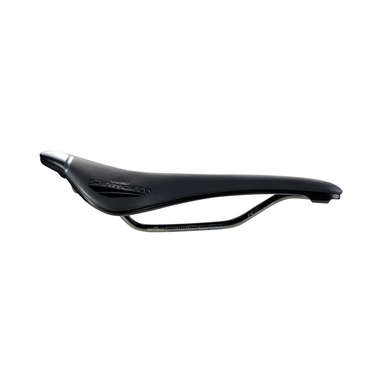 Sillín SAN MARCO SHORTFIT 2.0 OPEN-FIT RACING L3 Ancho 155mm Raíles de acero Xsilite